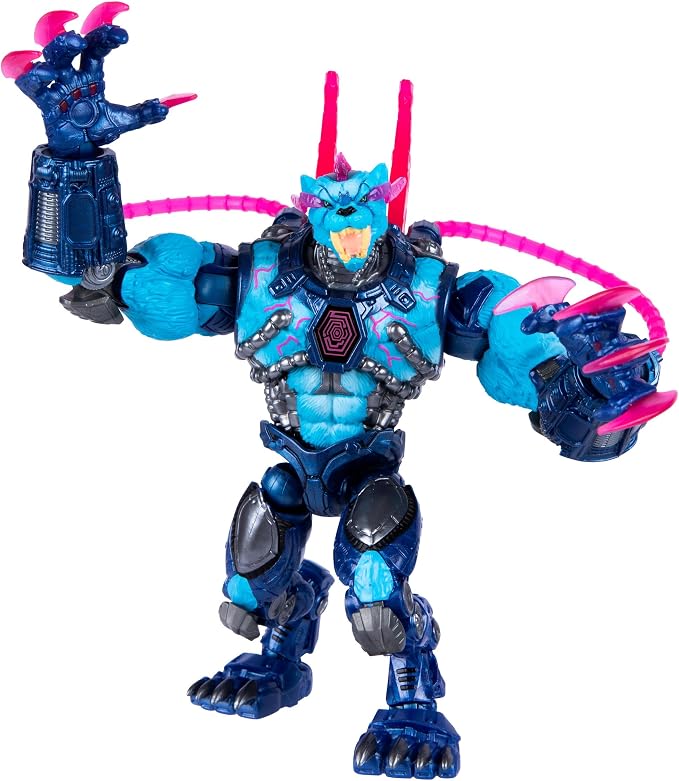 MrBeast Lab Platinum Series 6" Berzerker Beast Titans Collector Figure | Four Horsemen Studios collaboration with 34-point poseability adds depth for articulated action figures for collectors