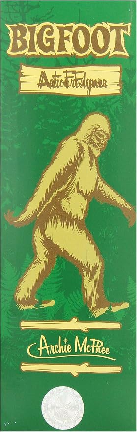 Archie Mcphee Bigfoot Action Figure Brown, Standard