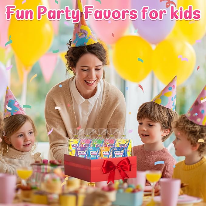 Coloring Books Party Favors for Kids - 24 Pack Mini Water Coloring Books Paint Sets for Kids, Goodie Bags Stuffers Students Classroom Gifts Bulk, Easter Basket Stuffers Bulk