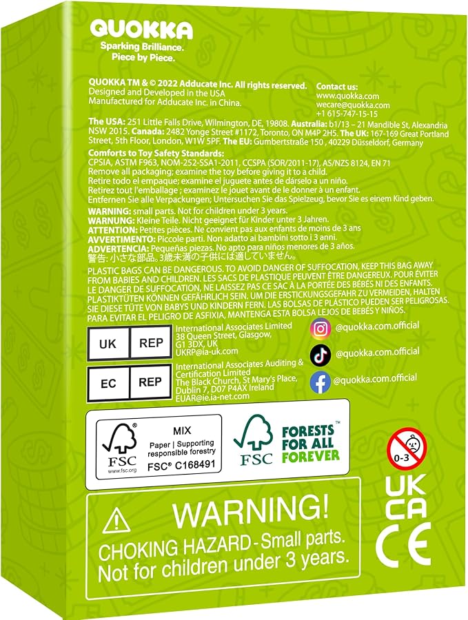 QUOKKA Financial Literacy Flash Cards for Teens – 110 Cards Teaching Kids About Money Management, Budgeting, Savings – Easy Money Games for Kids Ages 12+ – Fun Financial Literacy Games and Learning