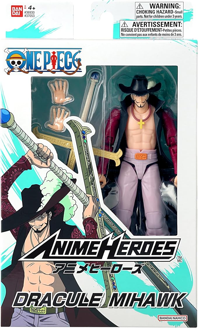 ANIME HEROES - One Piece - Dracule Mihawk Action Figure