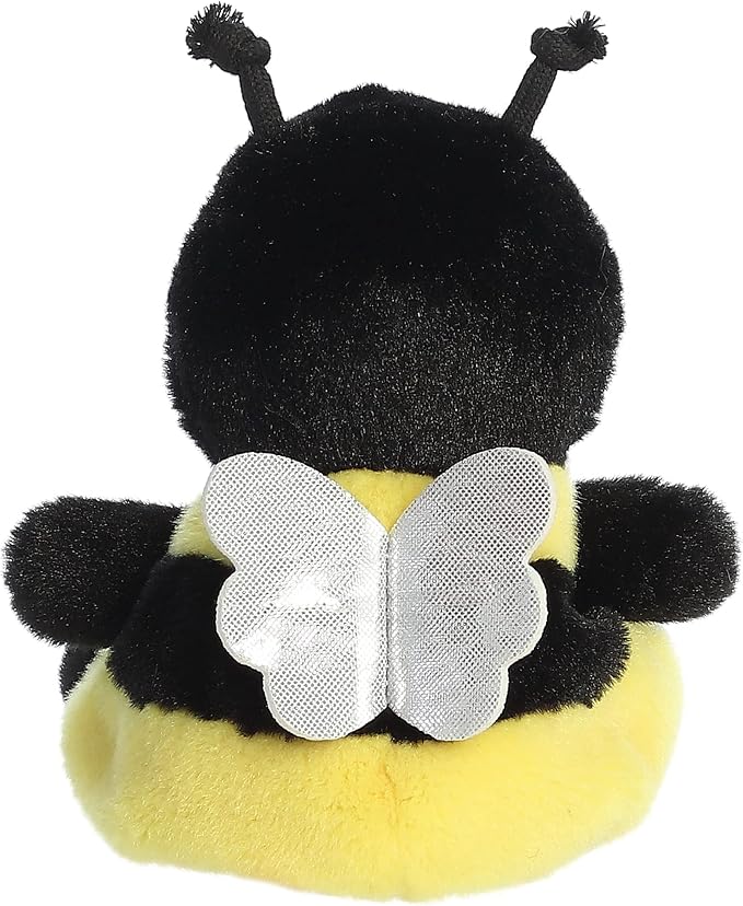 Aurora® Adorable Palm Pals™ Queeny Bee™ Stuffed Animal - Fun Collectible Plush for Kids and Adult Collectors - Perfect for Decorating Rooms and Birthday Gifts - Yellow 5 Inches