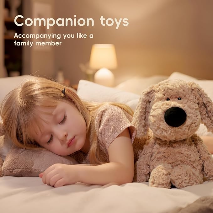 Cartoon Style Dog Stuffed Animals Soft and Premium Puppy Plush Toy Gift for Babies, Kids, Adults, Great for Christmas, Easter, Birthdays & as a Friendly Companion for Real Pets,11.8''