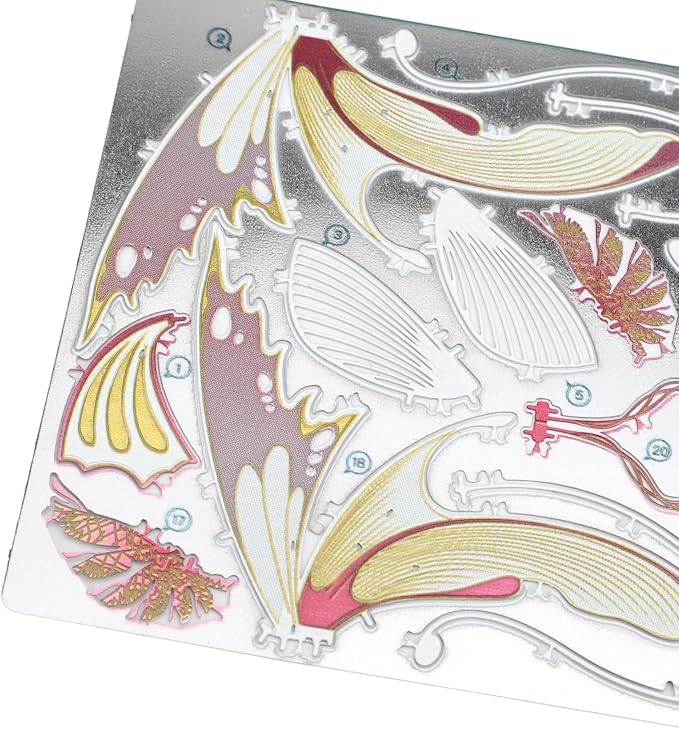 3D Metal Puzzle for Teens and Adults, DIY Butterfly Model Metal Craft Building Kit, Stainless Steel Assembly Toy, Flying Animal Puzzles Toys, Birthday New Year Gifts