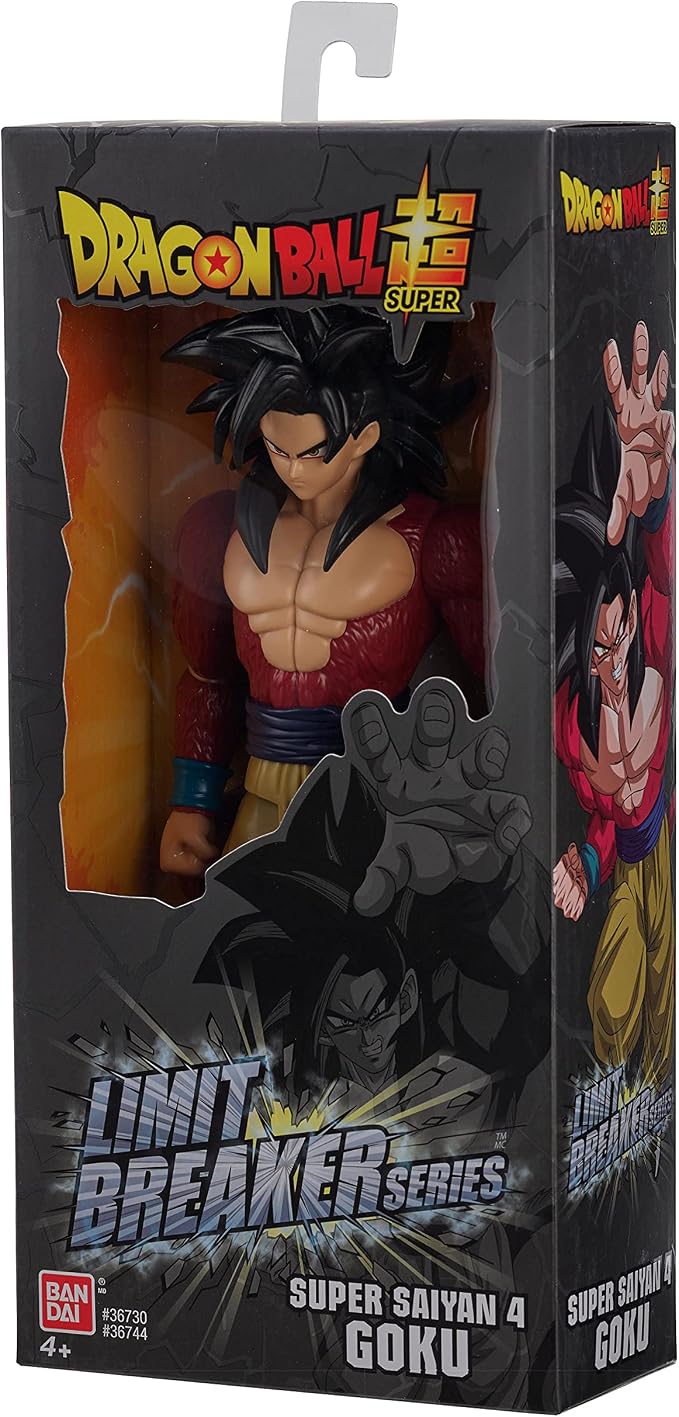 Bandai Namco - Dragon Ball Super - Super Saiyan 4 Goku, Limit Breaker 12" Action Figure
