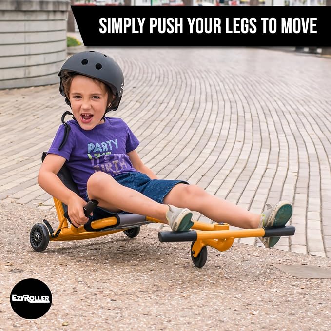 EzyRoller Classic Ride On Toy for Kids, Ages 3-12, Up to 154 lbs