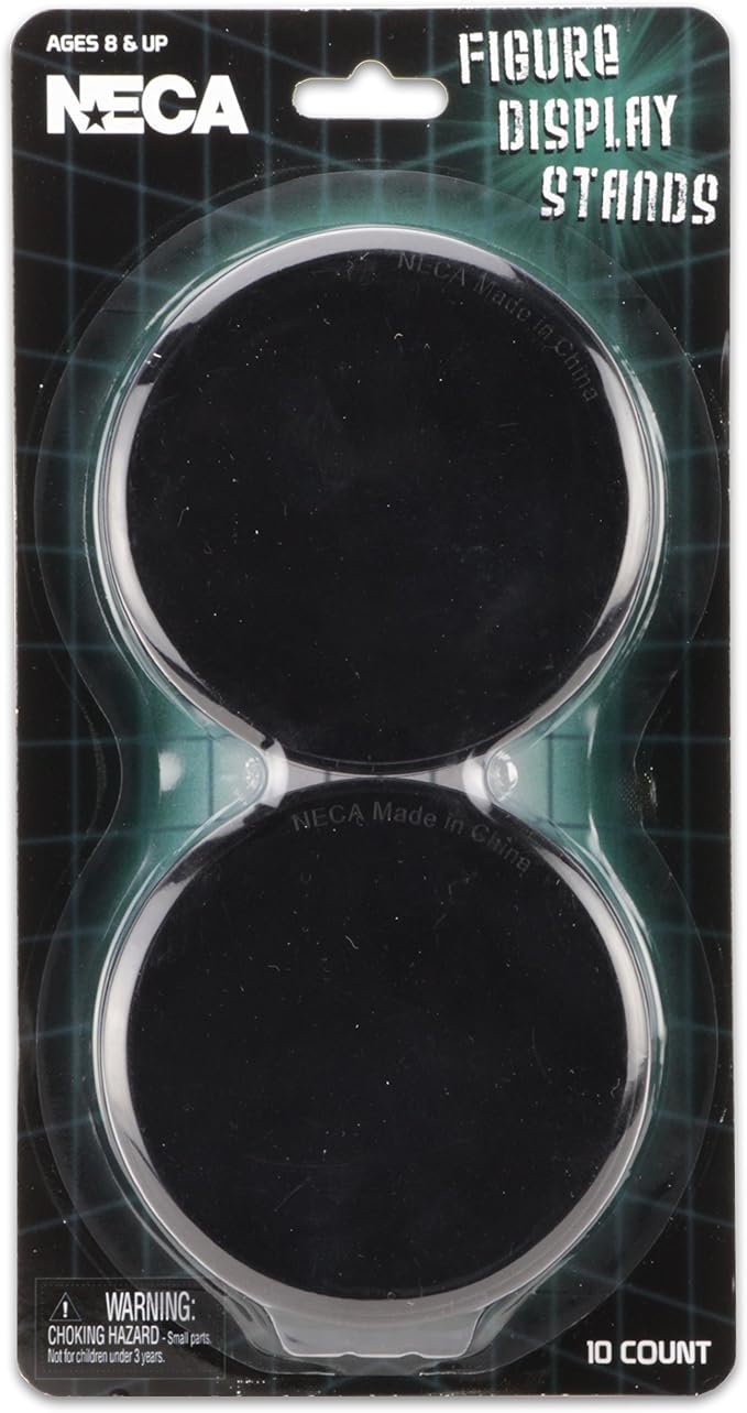 NECA - Black Figure Display Stand - Set of 10