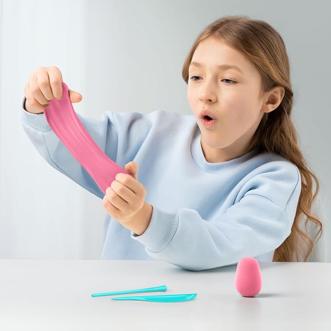 HEY CLAY Forest Animals - Claymate Bear - Air Dry Clay Kit 3 cans and Sculpting Tools with Fun Interactive Instructions App