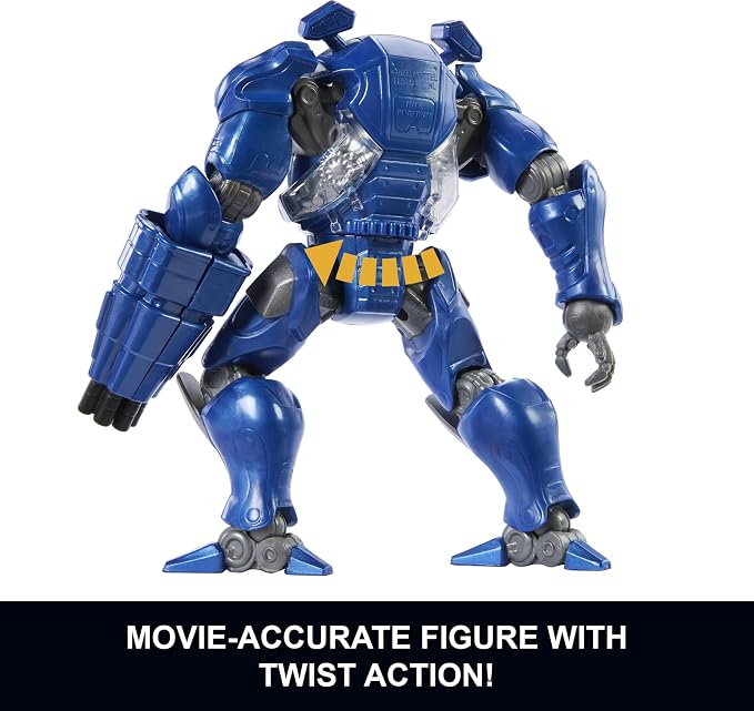 Masters of the Universe Feature Action Figure Combat Ready Roboto, Twist & Release Quick Draw Move, 5.5 Inch with Blaster, 2026 Movie Accurate Hero Toy