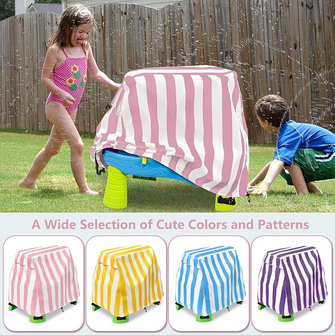 Okcool Kids Water Table Cover Fit Water Table,Outdoor Water Table Toys Cover, A Wide Selection of Cute Colors and Patterns