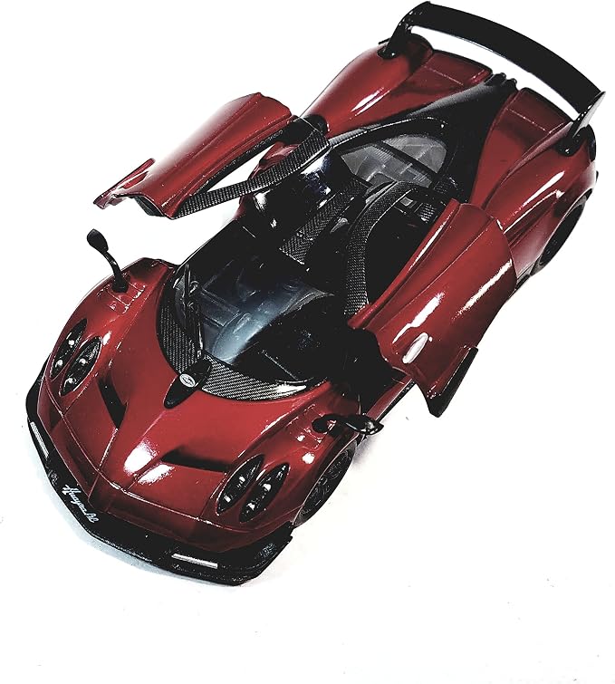 KiNSMART 2016 Pagani Huayra BC Red 5" 1:38 Scale Die Cast Metal Model Toy Car w/Pullback Action