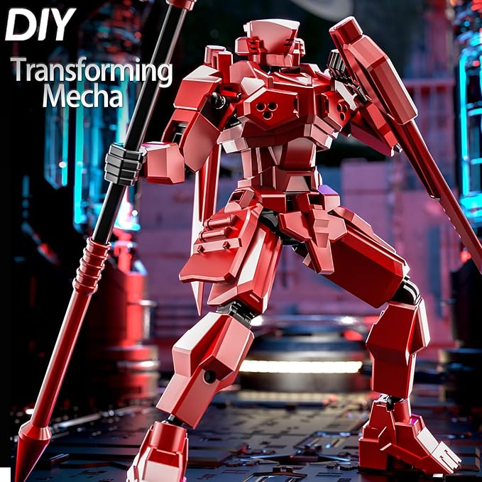 T13 Action Figure 2Pack Sets, Already Assembled Titan 13 Warrior Figures, Multi-Jointed Movable Action Figure, Lucky 13 Collectible Toy, Dummy 13 Action Figures for 6 7 8 9 10 11 12 Years Old Kids