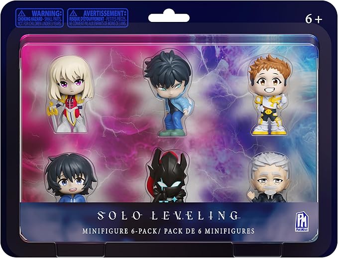 PhatMojo Solo Leveling — Minifigures — 6-Pack Collector Set — Series 1 — Officially Licensed Collectible Anime Figures