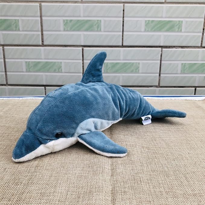 TAMMYFLYFLY Stuffed Toy 8" Dolphin Plush Stuffed Animal