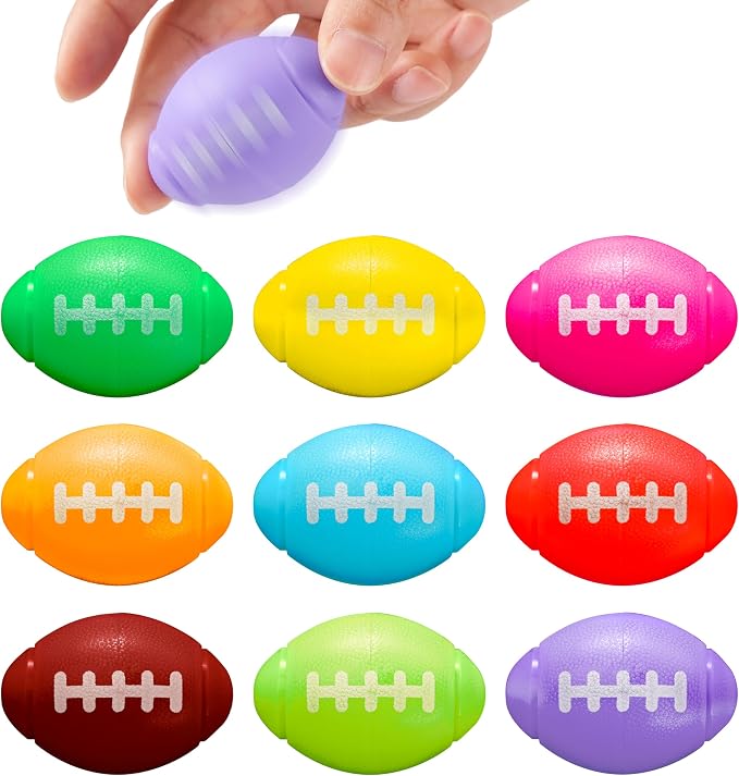 JOYIN 36 Pack Football Fidget Spinners for Kids, Goodie Bag Stuffers for Birthday Party, Football Party Favors, Fidget Toys Bulk, Super Bowl LIII Party, Treasure Box for Classroom