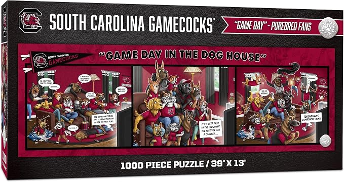 YouTheFan NCAA Game Day in The Dog House - 1000pc Puzzle
