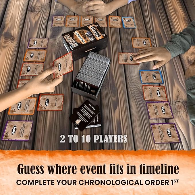 Quokka USA History & Personality Board Card Game - Istoria 500 Trivia Cards Double-Sided Deck - Fun Educational Trivia Games for Adults, Friends & Family Night - Ages 15+