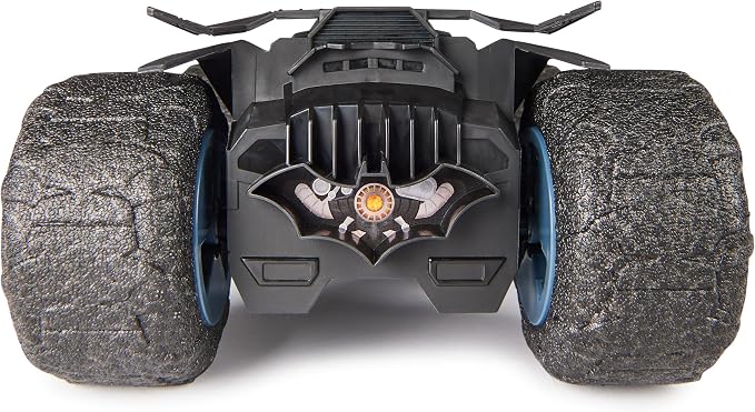 DC Comics, Batman Stunt Force Batmobile, Indoor Remote Control Car, Turbo Boost & Crazy Stunts, Collectible Super Hero Kids Toys for Boys and Girls 4 and Up