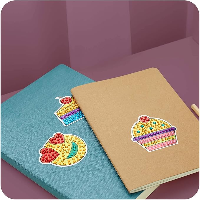 Dan&Darci Diamond Art Kit for Kids - Gem Painting - Arts & Crafts Kits for Ages 6-12 - Gifts for 6, 7, 8, 9, 10, 11, 12 Year Old Boy & Girl - Girls Birthday Toys Gift Ideas - Craft Activities