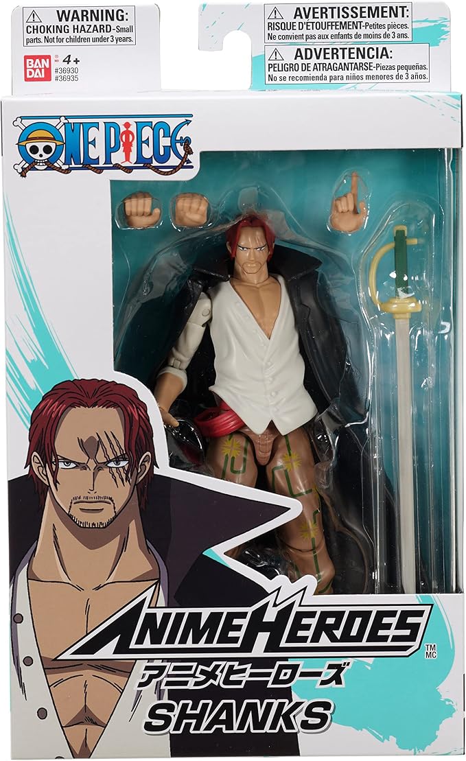 ANIME HEROES - One Piece - Shanks Action Figure