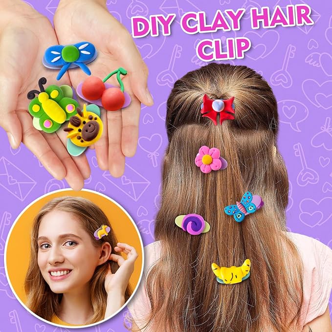ESSENSON Air Dry Clay - 66 Colors Modeling Magic Clay, Best Gift for Boys & Girls Age 3-12 Year Old, DIY Molding Kids, with Sculpting Tools, Decoration Accessories, Kids Art Crafts