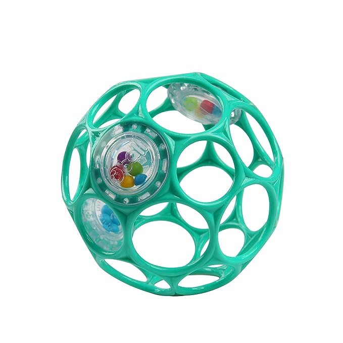 Bright Starts Soothers & Shakers 7pc Gift Set - BPA-Free Baby Rattles, Teethers and Stroller Toys, Unisex, Newborn+