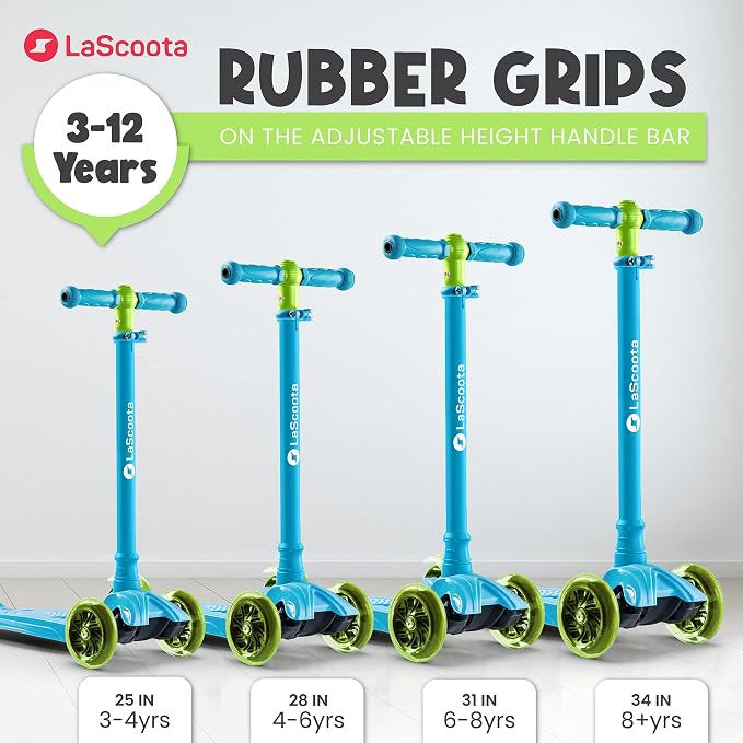 LaScoota 2-in-1 Kids Kick Scooter