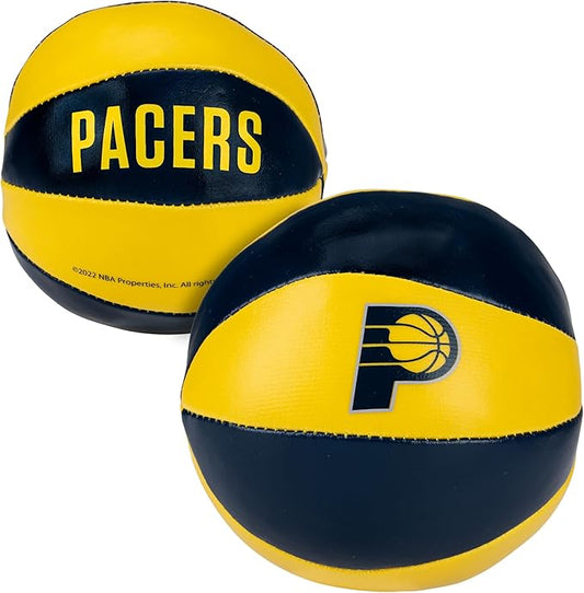 Franklin Sports NBA Toy Basketballs - 2 Pack of Kids Soft Mini Basketballs for Over The Door + Indoor Hoops - NBA Fan Shop