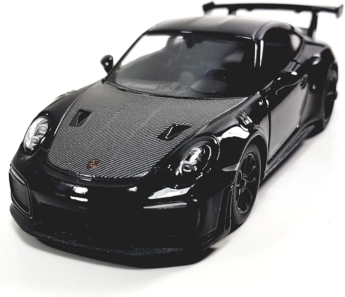 KiNSMART - 2010 Porsche 911 GT2 RS 1:36 Scale 5" Die Cast Metal Model Toy Sports Car Toy (Black)