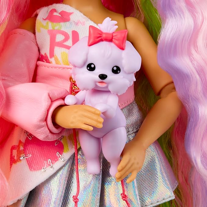 Rainbow High Pretty in Paris Fashion - Kia Hart (Soft Pink), Rainbow 11" Fashion Doll with Outfit, Stylish Handbag, Girls Toy Gift for Kids Ages 4-12 Years
