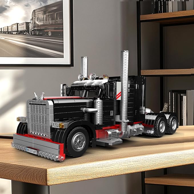 Mould King 10037 Heavy-Duty Tow Truck Building Toy Set, MOC Road Trailers Building Toys, Technology Wreckers Toy for Adult 14+ (1,797 Pieces)