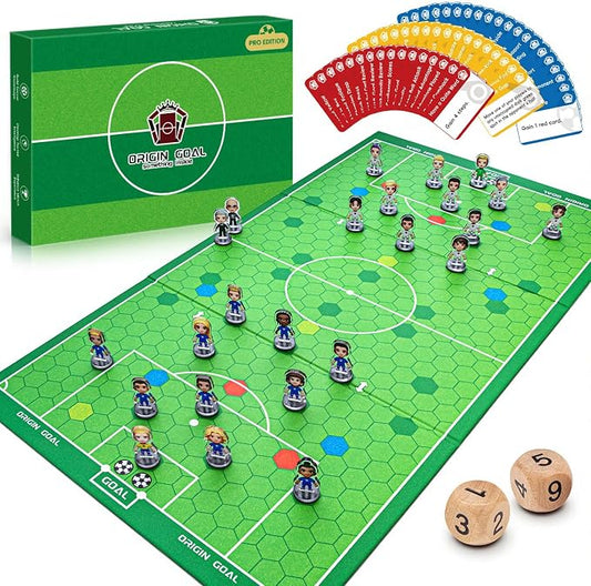 Original Soccer Board Game 2026 Soccer Event Interactive Soccer Toy Gift - Foosball Table Game for Indoor Home Party Family Perfect Christmas Birthday Tabletop Football Gift for Kids