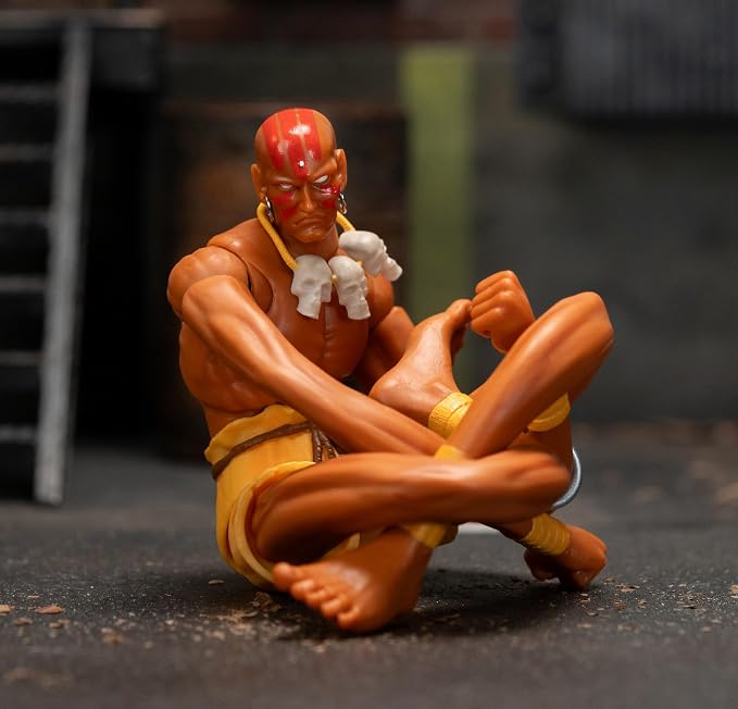 Jada Street Fighter 6" Dhalsim Action Figure, Toys for Kids and Adults