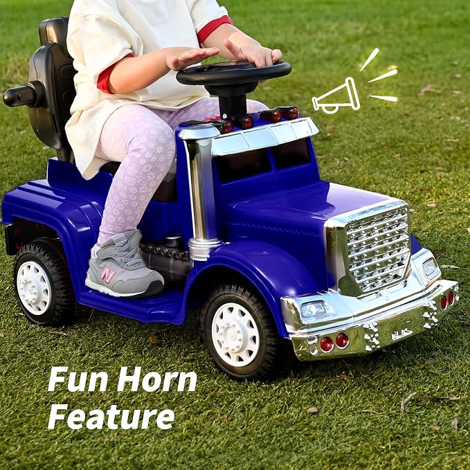 Outfunny 3-in-1 Ride on Push Car for Toddler 1-3 Years with Handle & Music