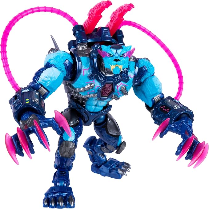 MrBeast Lab Platinum Series 6" Berzerker Beast Titans Collector Figure | Four Horsemen Studios collaboration with 34-point poseability adds depth for articulated action figures for collectors