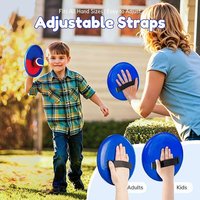 Upgraded Toss and Catch Ball Game Set, Beach Pool Toys Outdoor Games for Kids Toys, Outside Family Lawn Yard Games, for Boys Girls 3 4 5 6 7 8 9 10 11 12 Years Old