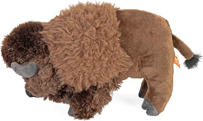 Wild Republic Bison, Cuddlekins, Stuffed Animal, 12 inches, Gift for Kids, Plush Toy, Fill is Spun Recycled Water Bottles