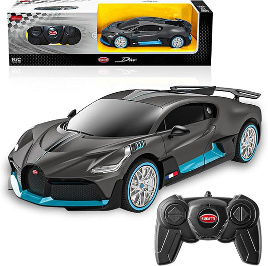 BEZGAR Bugatti Remote Control Car for Boys- 1:24 Officially Licensed RC Cars, Electric Sport Racing Hobby Bugatti Toy Car Model Vehicle for Boys, Girls and Adults