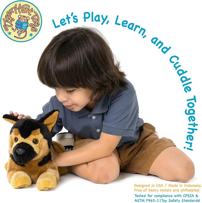 TigerHart Gretchen The German Shepherd - 15 Inch Stuffed Animal Plush