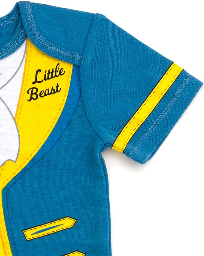 Disney Cosplay Baby Bodysuit and Hat Set Newborn to Infant Sizes (Newborn - 24 Months)