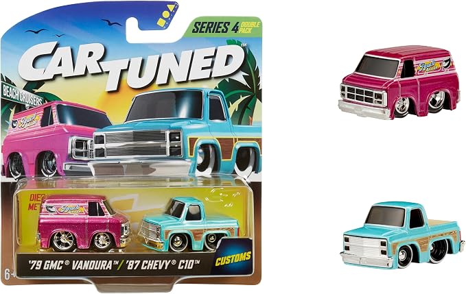CarTuned 2 Pack Series 4 - Beach Cruisers