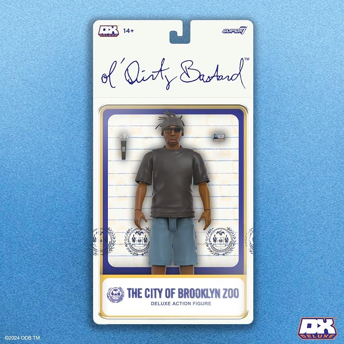 Super7 ODB Deluxe (Return to the 36 Chambers) - 7" ODB Action Figure with Accessories Hip Hop Collectibles and Retro Toys