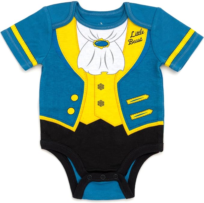 Disney Cosplay Baby Bodysuit and Hat Set Newborn to Infant Sizes (Newborn - 24 Months)