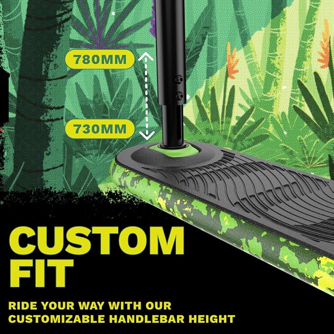 in Do the Trick - Trick Scooter for Teenagers & Adults - 12 Years - Trampoline Scooter Ideal for Trampoline Stunt Exercises, Professionals & Beginners - Indoor & Outdoor Freestyle