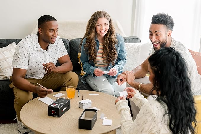 HOT SEAT Party Game - The Family Card Game That's All About You - for Kids,Teens, College Students, Adults + Families - Perfect Christmas White Elephant Gifts, Stocking Stuffers + Board Games Night