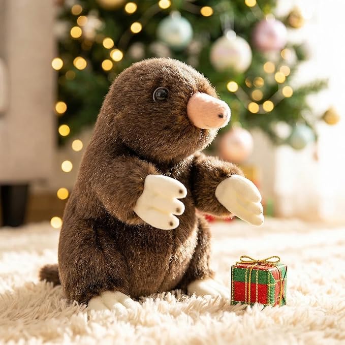 Simulation Little mole Plush Toy, Cute Mole Stuffed Animal, Soft for Kids Decor……