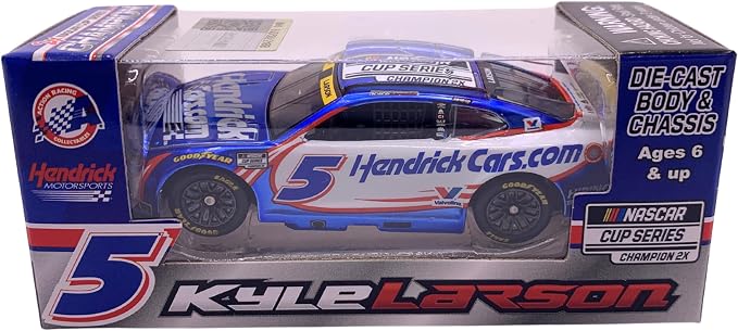 Hendrick Motorsports Amazon Exclusive - 1:64 Diecast Replica - Candy Finish - Kyle Larson #5 Champion