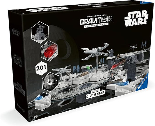 Ravensburger GraviTrax Star Wars Action-Set Death Star. Interactive Marble Run System, Construction Toy for Children from 8 Years.