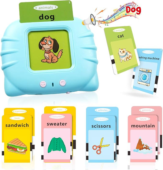 Toddler Toys Sight Words Talking Flash Cards for Ages 2 3 4 Boys and Girls, Autism Sensory Toy for Autistic Children, Learning Educational Montessori Speech Therapy Toys 224 Sight Words