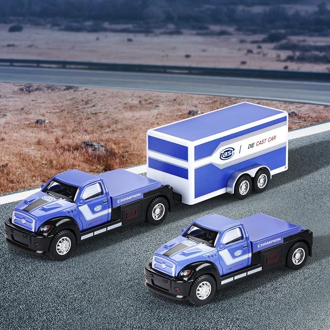 haomsj Car Toys for Kids 9 PCS Playsets Tow Truck Toy and City Carrier Vehicle,Transport Truck with Die Cast Metal Racing Cars for Boys and Girls Age 3-5 Years